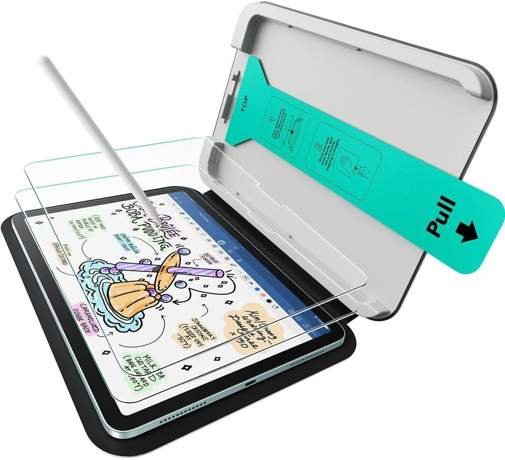 Apsauginė plėvelė ESR Paper Feel Apple iPad Air 10.9” 4 / 5 / 2020-2022 / 11” 6 / 7 / 8 / 2024-2026 skaidri