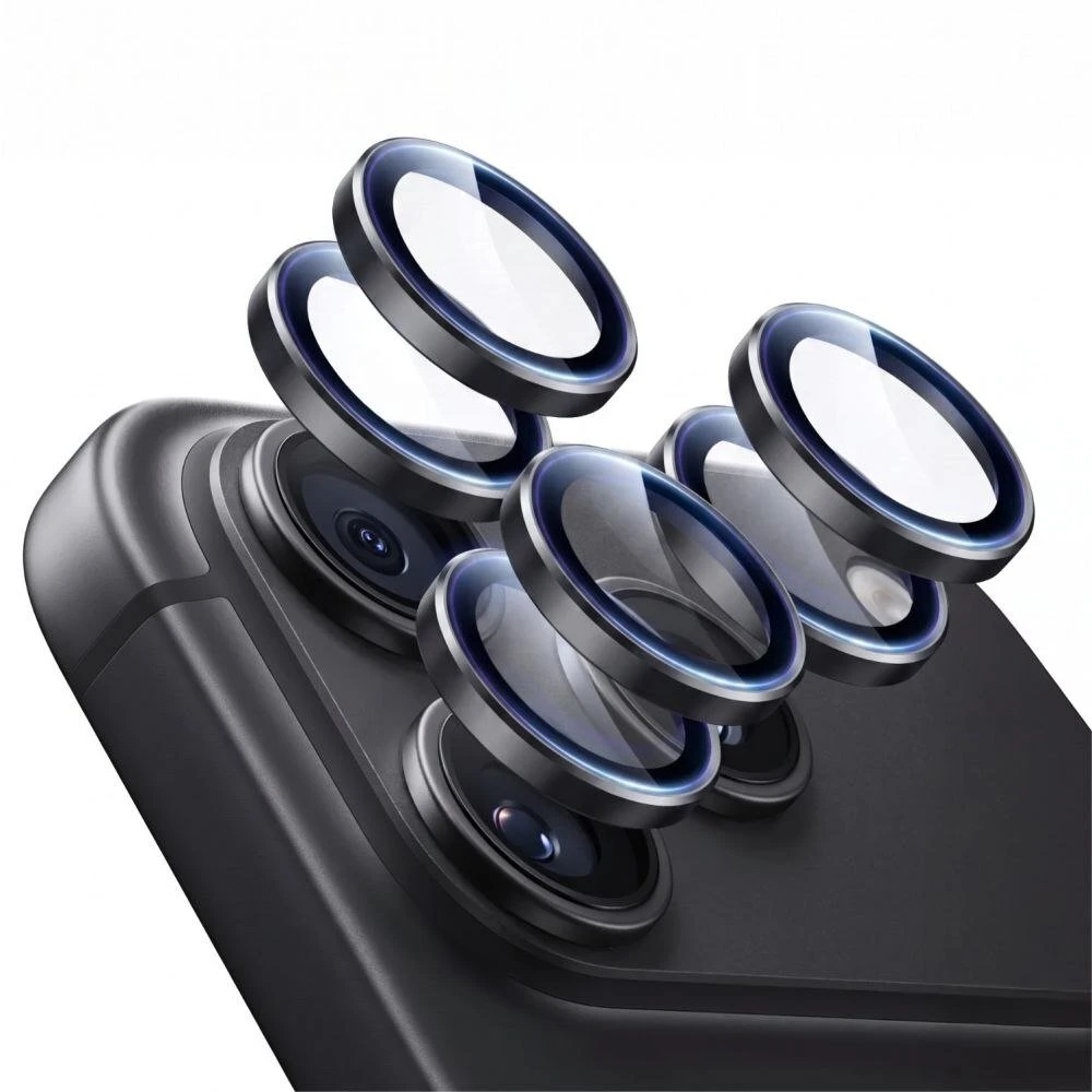 ESR ARMORITE KAMEROS APSAUGA 2-PACK iPhone 18 PRO / 18 PRO MAX JUODA