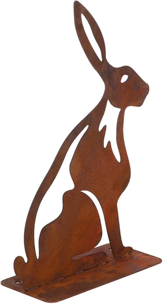 Esschert_Des Dekoracija „Triušis” TT249, 19.3 cm x 10 cm x 27 cm, ruda