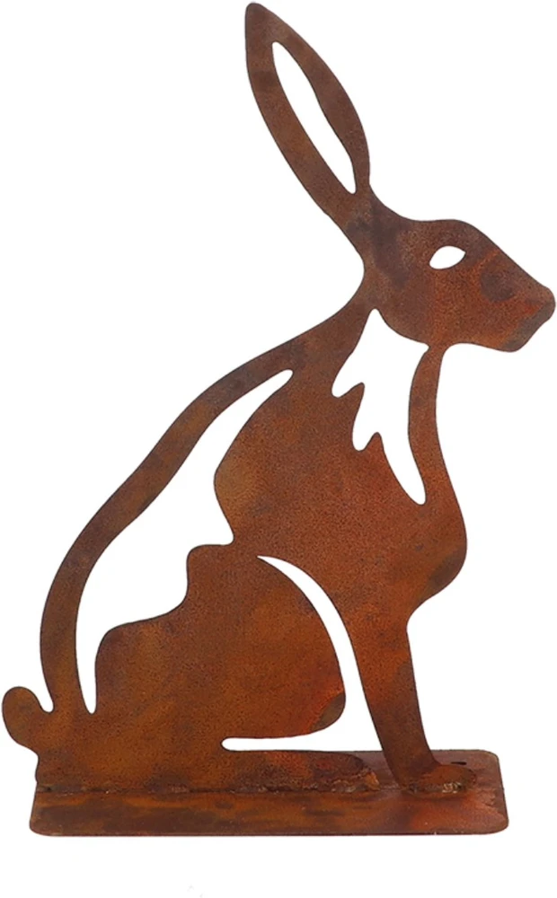 Esschert_Des Dekoracija „Triušis” TT249, 19.3 cm x 10 cm x 27 cm, ruda
