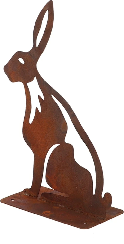 Esschert_Des Dekoracija „Triušis” TT249, 19.3 cm x 10 cm x 27 cm, ruda