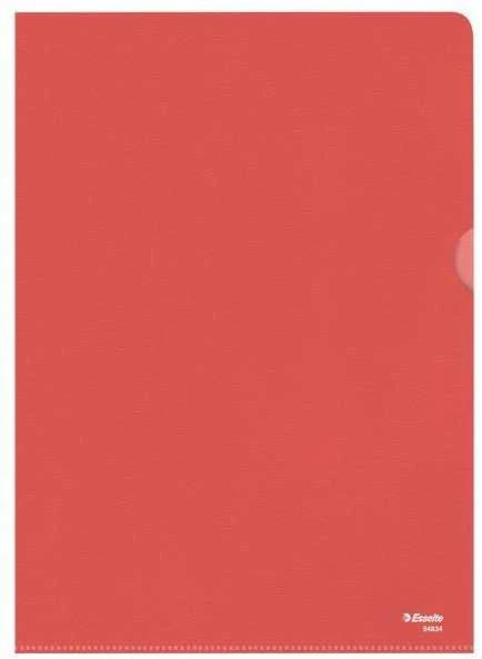 Laikiklis Leitz Esselte 54834, A4, Polypropylene (PP), Raudona, Portrait, 220 mm, 1 mm