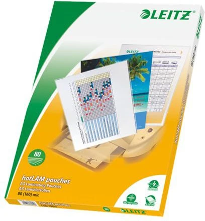 Esselte LEITZ 100 A3 LAM POUCH 160MICRON (33819)