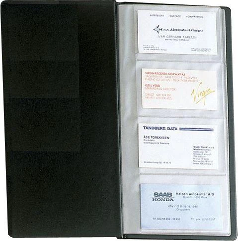 Esselte vizitinių kortelių albumas su įmautėmis