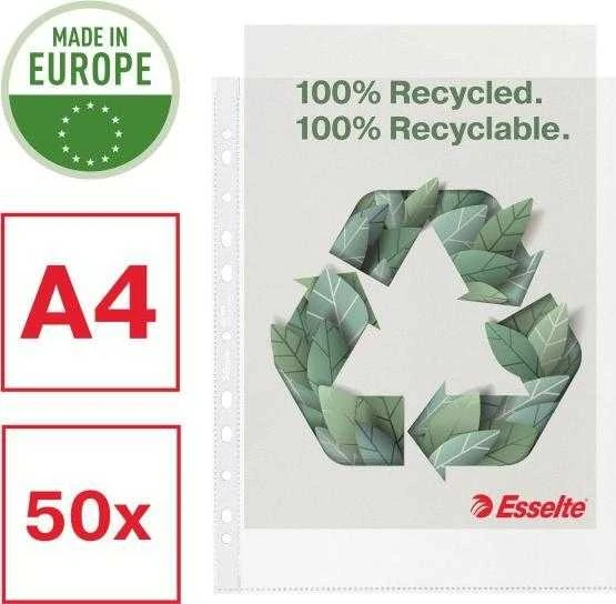 „Esselte Pea“ marškinėliai, perdirbti, aukščiausios kokybės, A4 formato, PP, 70 mikronų.