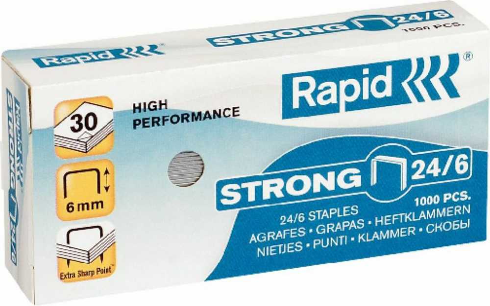 Esselte Zszywki Rapid Strong 24/6 1M