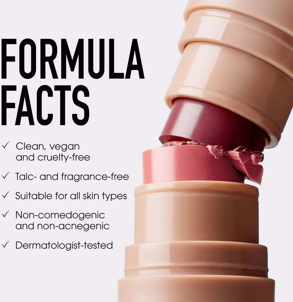 Bare Minerals Gen Nude Dew in One Cheek & Lip Stick kreminė sztyft do policzków i ust Berry Me in Merlot 4.5g