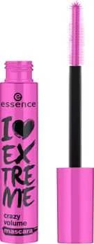 Essence Cosmetics I Love Extreme Crazy Volume blakstienų tušas 12ml