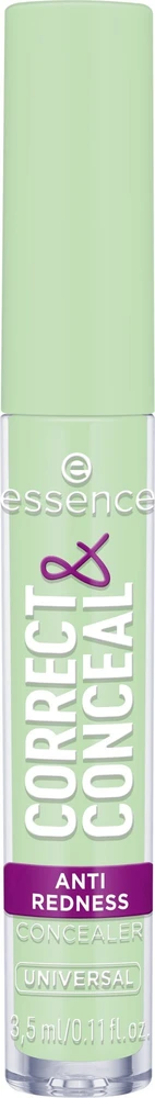 „Essence Cosmetics“ korektorius nuo paraudimo „Correct and Conceal“ 100 universalus 3, 50 ml