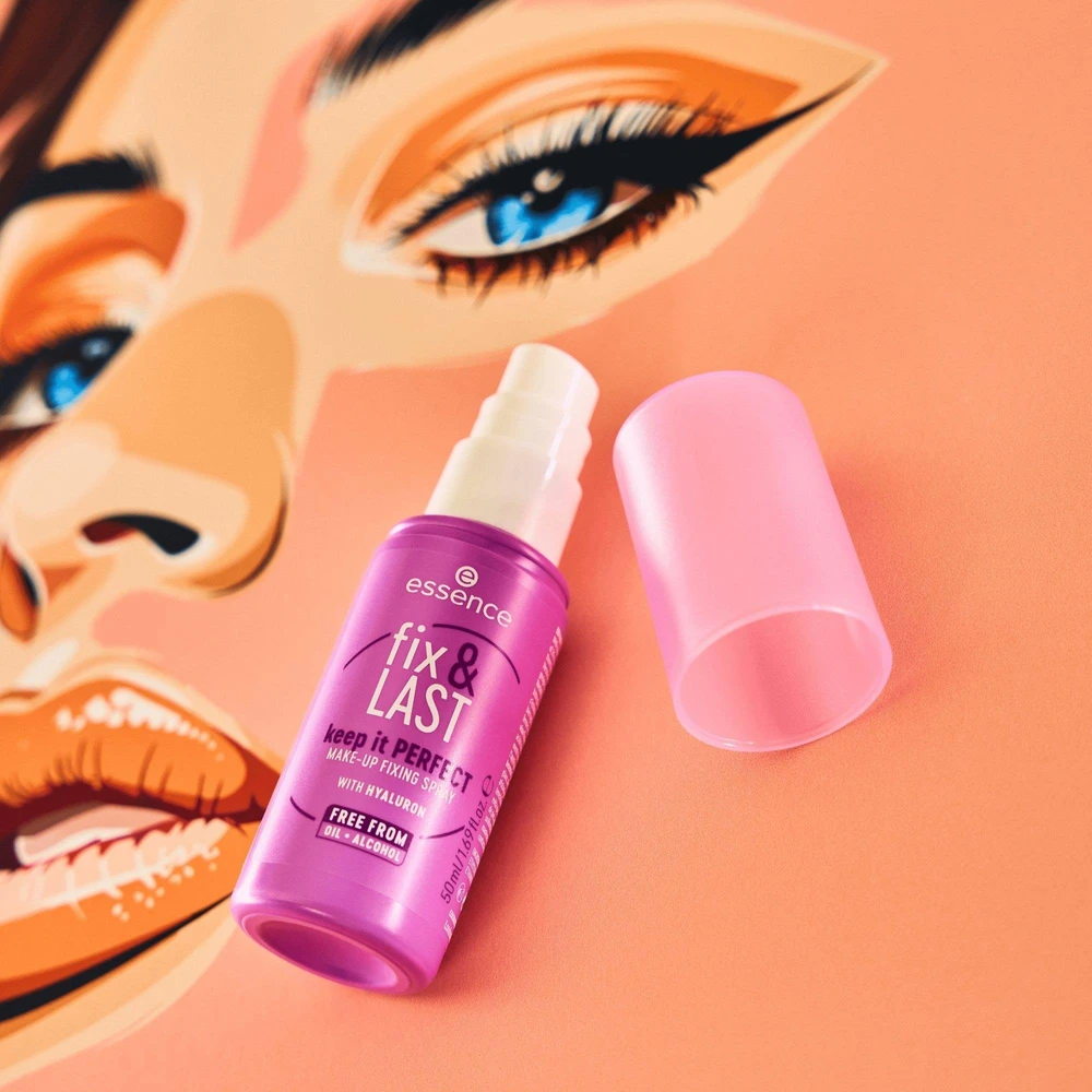 Essence Keep It Perfect Fixing makiažo fiksatorius, 50 ml