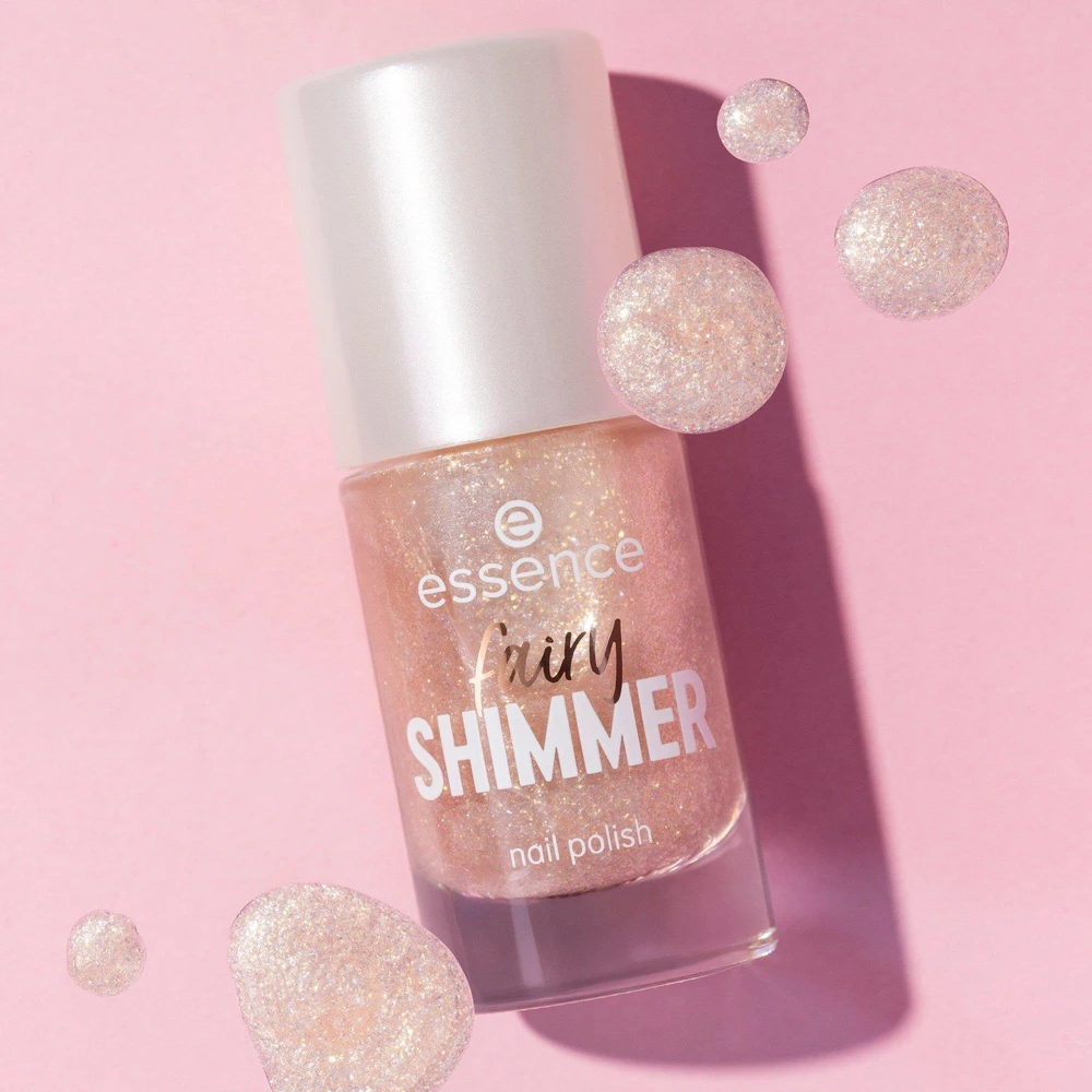 Essence Fairy Shimmer Shimmer nagų lakas 05 Fairy Shimmer, 8 ml