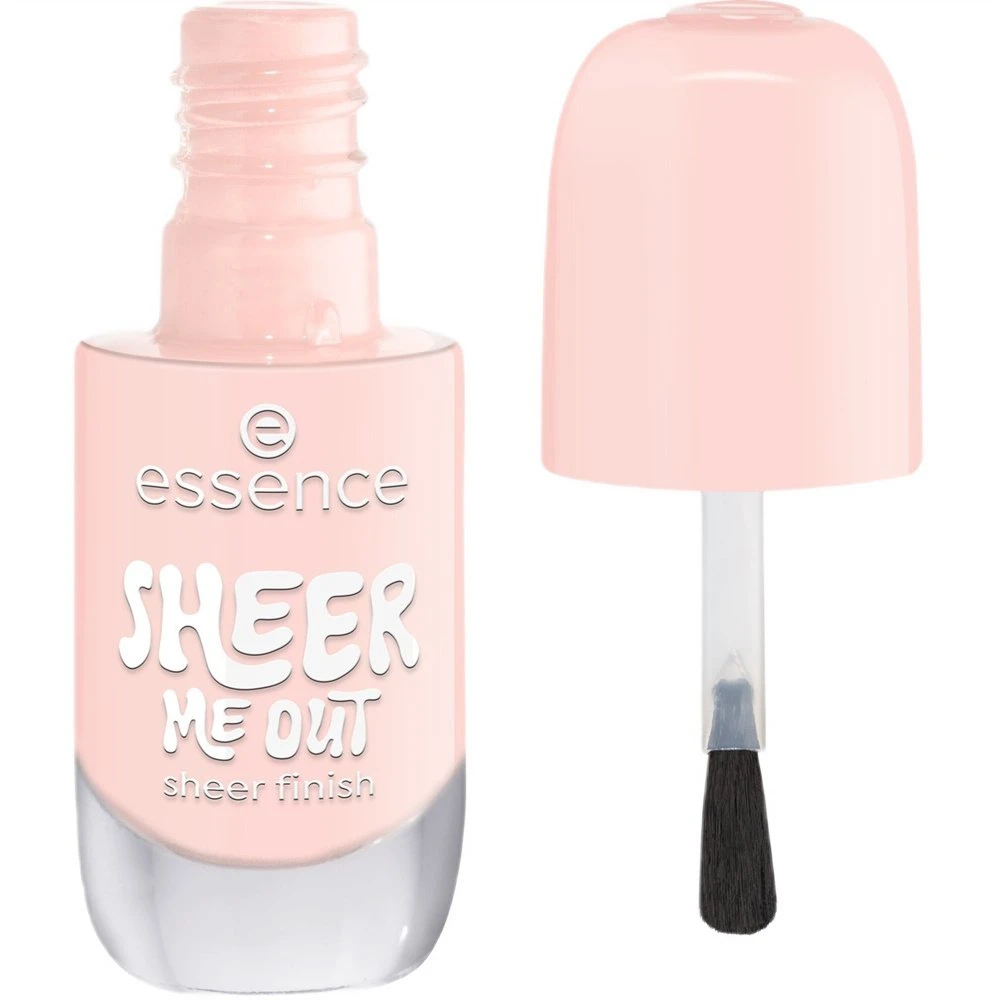 Essence Nagų lakas nagų lakas, atspalvis: 04-Sheer Me Out, 8 ml