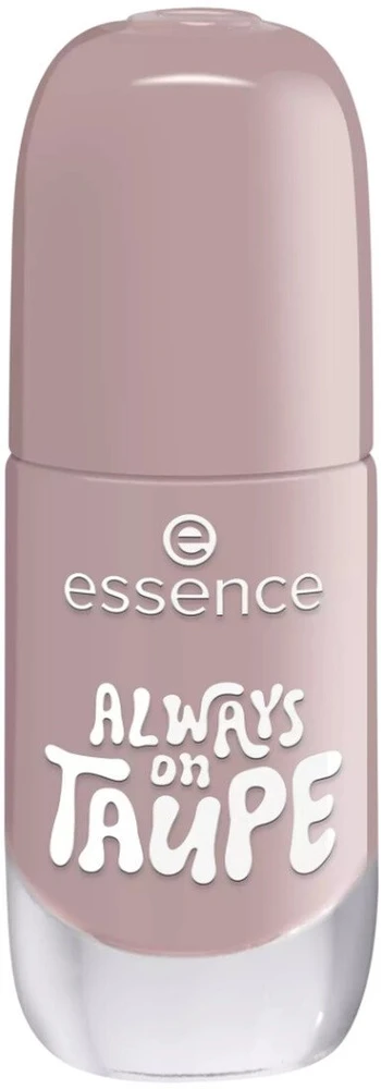 Essence Cosmetics Gel Nagų lakas Esmalte De Uñas 37-Always On Taupe, 8 ml