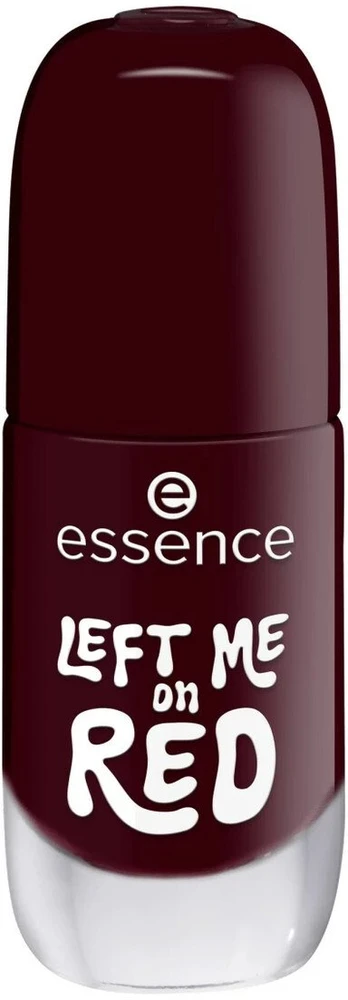 Essence Cosmetics Gel Nagų lakas Esmalte De Uñas 12-Left Me On Raudona, 8 ml