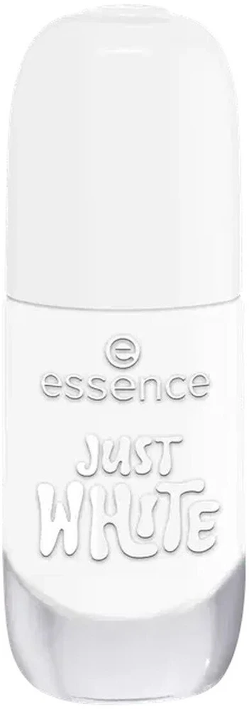 Essence Cosmetics Gel Nagų lakas Esmalte De Uñas 33-Just Baltas, 8 ml