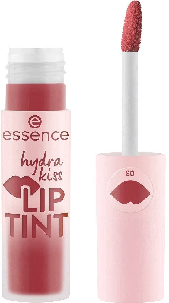 Essence Hydra Kiss Glossy Lūpų blizgis 03 Rosy Blossom, 4 ml