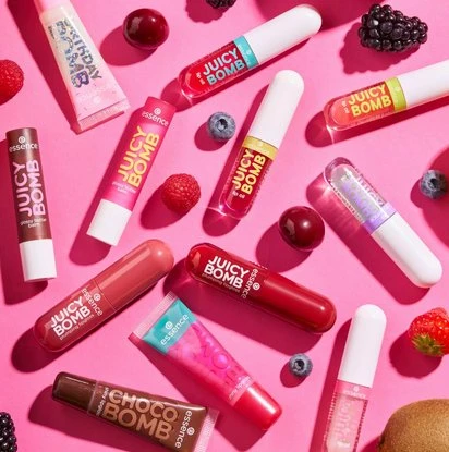 „Essence Cosmetics Juicy Bomb“ lūpų balzamas „Manteca Labial 08-Cherrything I Want 2“, 5 g