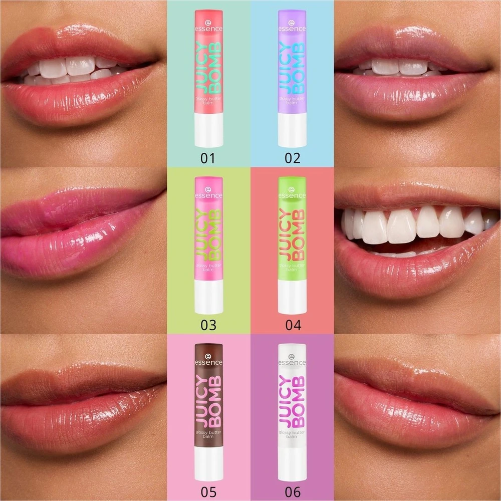 Essence Essence Juicy Bomb Glossy Butter Balm one in a melon (01)