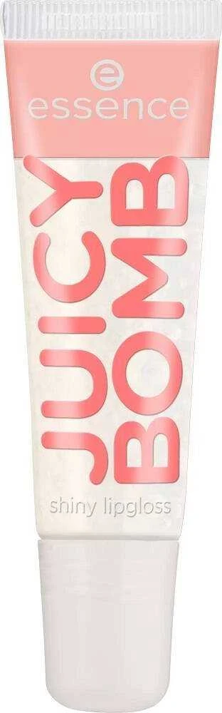 Essence Juicy Bomb vaisių aromato lūpų blizgesys spindinčioms lūpoms, atspalvis: 101-Lovely Litchi, 10 ml