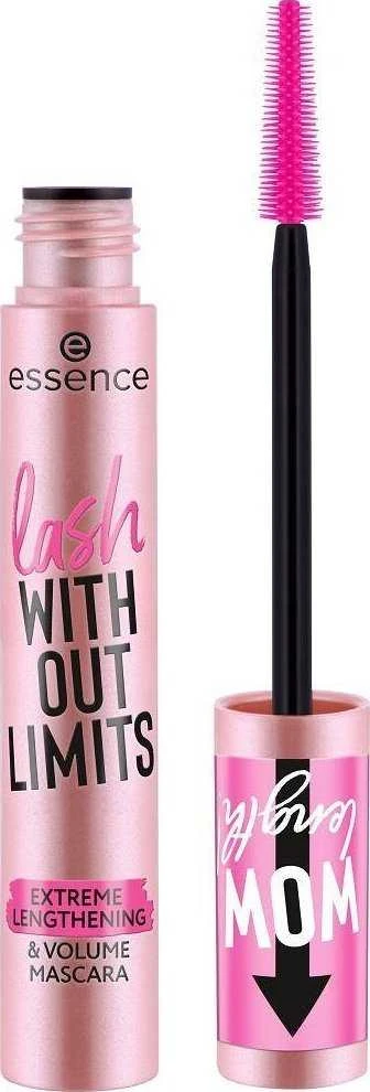 Essence Lash Without Limits Extreme Lengthening & Volume Blakstienų tušas Blakstienų tušas moterims, 13 ml