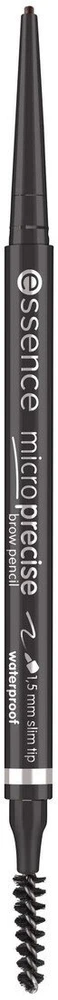 Essence Cosmetics Micro Precise Lápiz De Cejas Atsparus vandeniui 08-Juodas Brown 0,, 05 ml