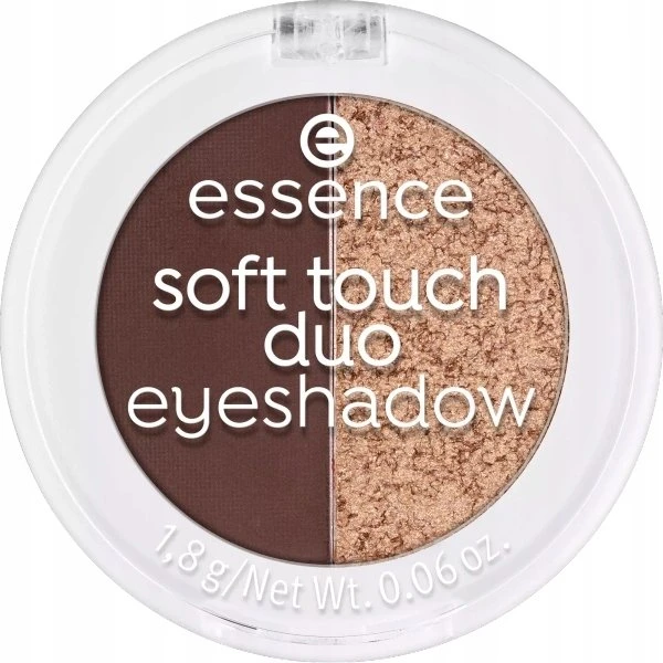 „Essence Soft Touch Duo“ akių šešėlių kompaktiškas rinkinys, 04 „Mocha Muse“ 1,8 g