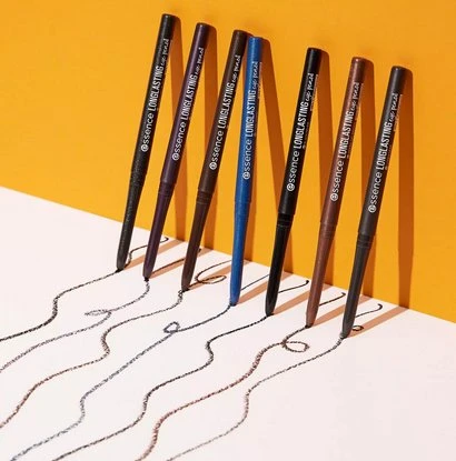„Essence Cosmetics“ ilgai išliekantis akių pieštukas 18 val. Atsparus vandeniui 40-keptas kaštonas 0,, 28 g