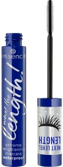 Essence Cosmetics What The Length! Blakstienų tušas Pestañas Lengthening Atsparus vandeniui 02, 10 ml