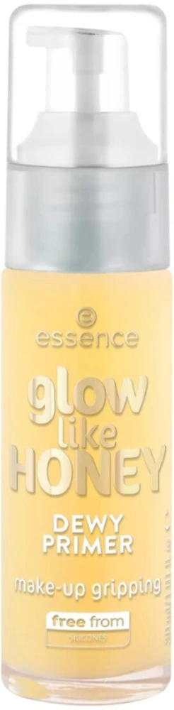 „Essence Cosmetics Glow Like Honey“ makiažo pagrindas, švytintis kaip medus, 30 ml