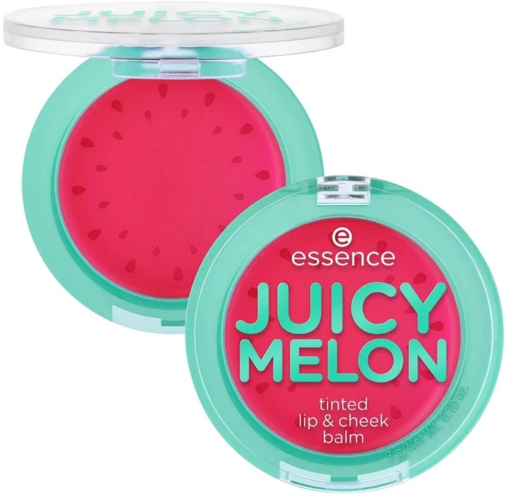 Essence Juicy Melon Lip & Cheek Balm 2-In-1 Rožinė, 3 g