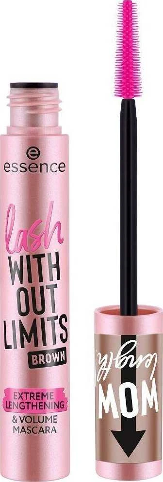 Essence Lash Without Limits Extreme Lengthening & Volume Blakstienų tušas Blakstienų tušas moterims, 13 ml