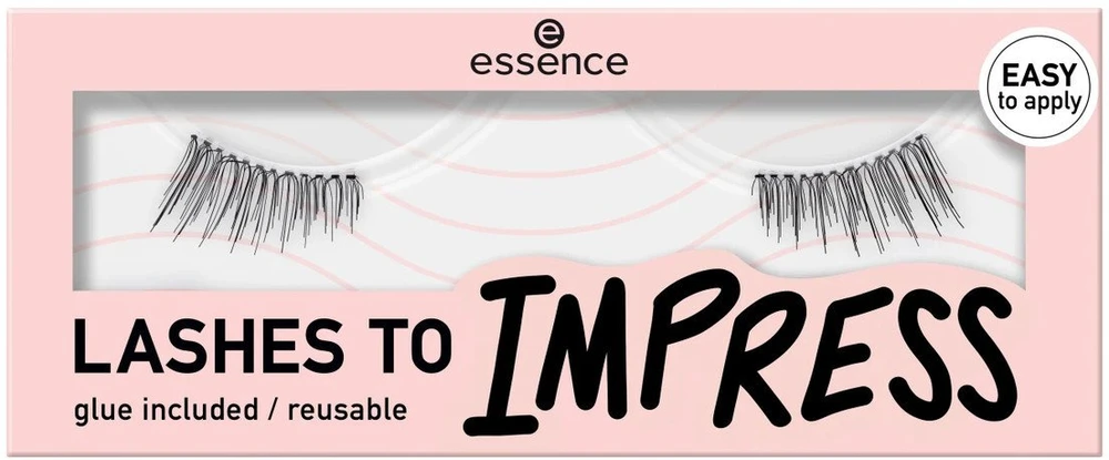 "Essence Cosmetics Dirbtinės blakstienos 03-Half Lashes" 1 vnt