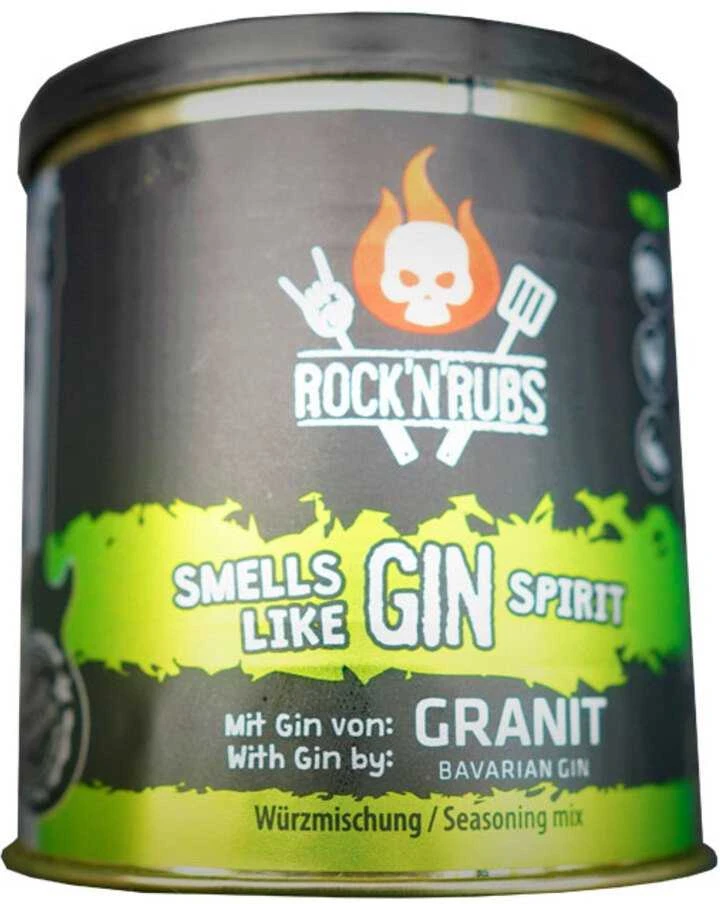 Essence ROCK'N'RUBS Silverline Universalūs Prieskoniai "Smells Like Gin Spirit", 130 g