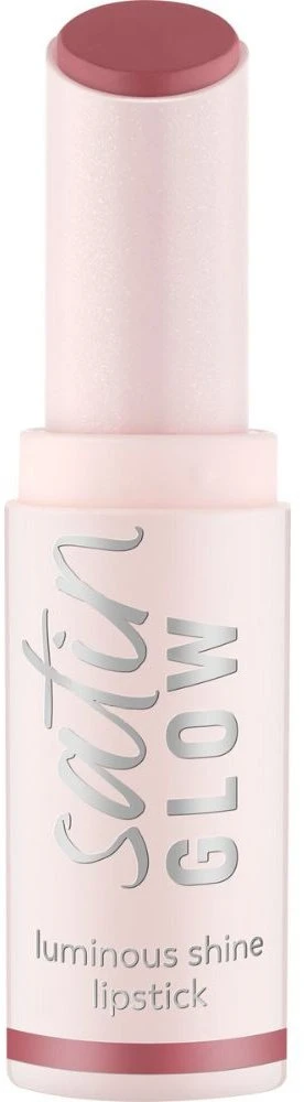 „Essence Satin Glow Luminous Kreminis“ lūpų dažai 03 „Rose And Shine“ 3,5 g