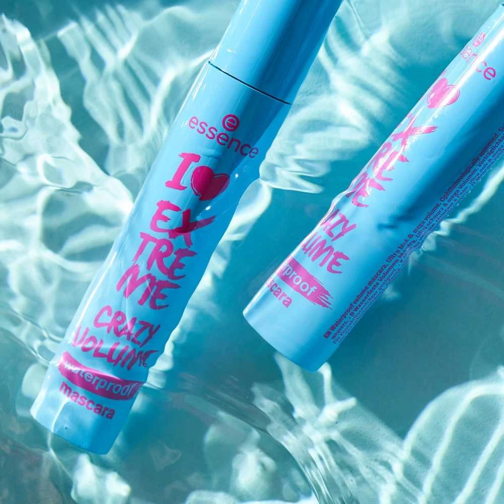 Essence Cosmetics I Love Extreme Crazy Volume vandeniui atsparus tušas 12 ml