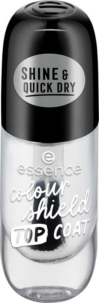 "Essence Cosmetics Colour Shield Top Coat"nagų lako viršutinis sluoksnis 8ml