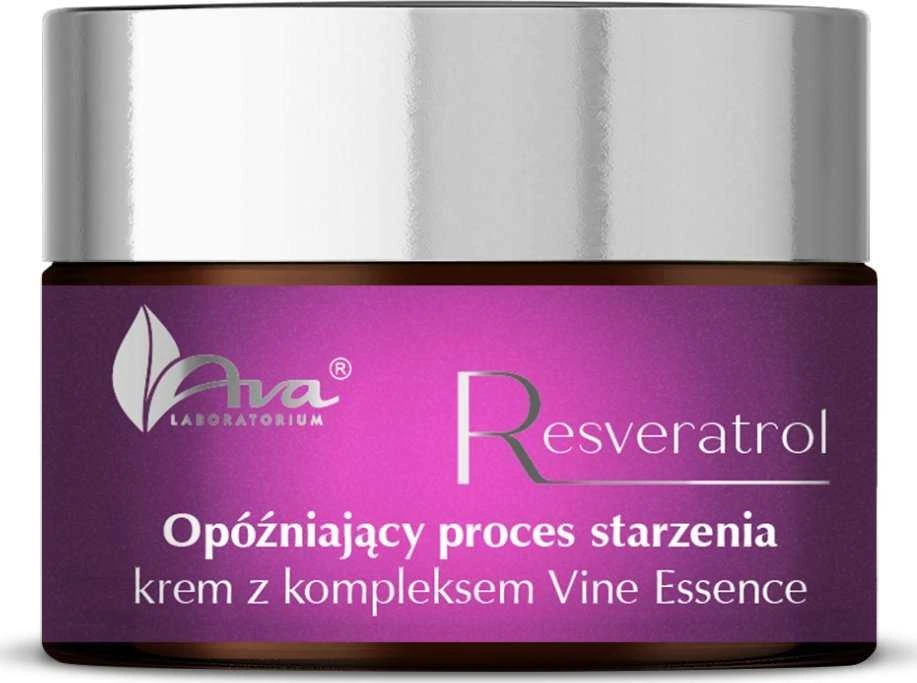 Essential Care Ava Laboratorium Resveratrol kremas nuo senėjimo su Vine Essence kompleksu 50ml