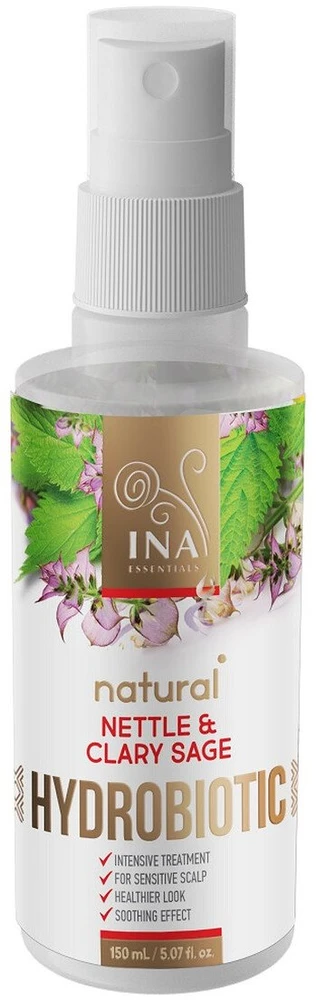 Ina Essentials Hidrobiotinė intensyvi priežiūra nuo plaukų slinkimo Nettle & Clary Sage 150ml