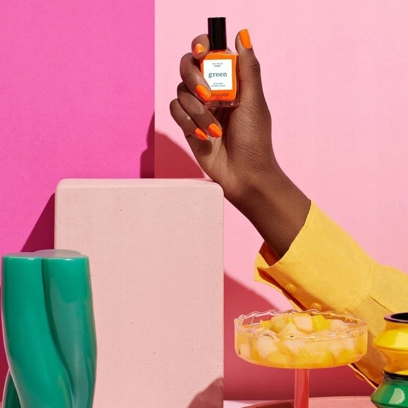Essie Manucurist Žalias Nagų lakas lakier do paznokci Sunset 15ml