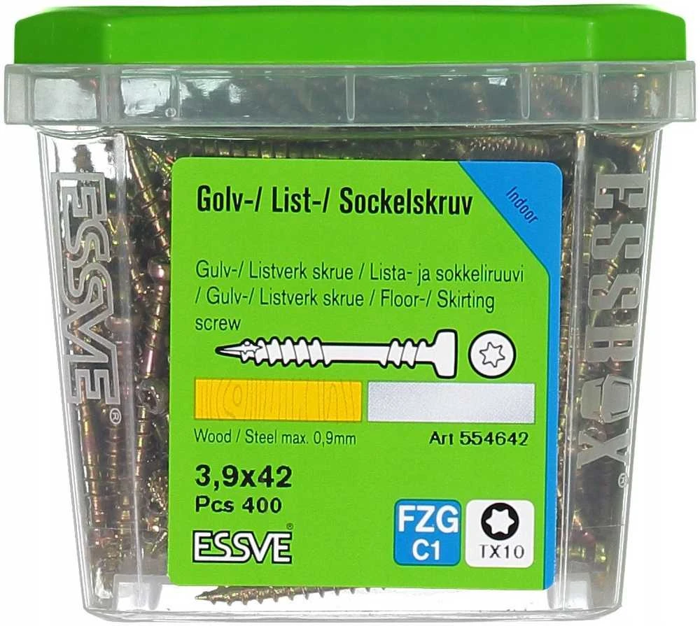 Grąžtas Medsraigčiai Essve 3,9 mm x 42 mm, CR, TX10, 400 vnt.