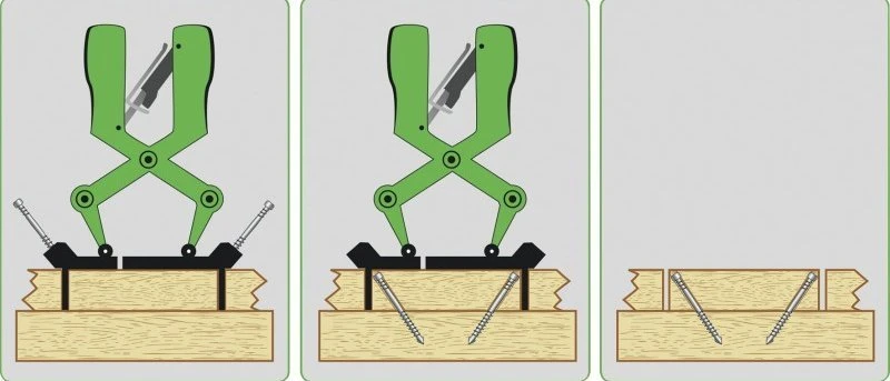 Essve Medsraigtis, 4.8 x 60 mm, terasoms, HDS, TX15, A2, 250 vnt.