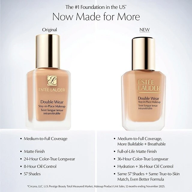 Estée Lauder dvigubo fiksavimo makiažo pagrindas „Stay-In-Place“ SPF10 1n1, 30 ml