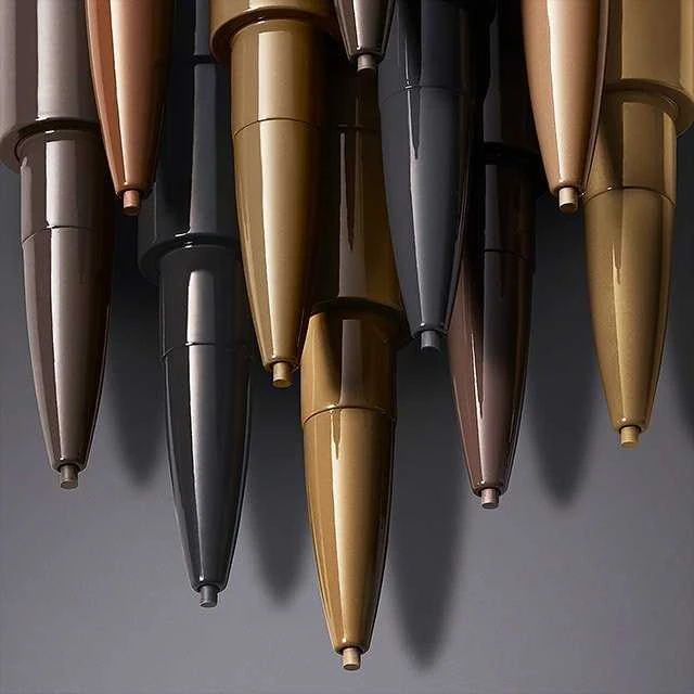 Estée Lauder Browperfect 3d antakių pieštukas 3 viename juodai rudas 1 U