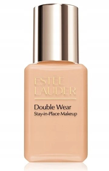 „Estee Lauder Double Wear Stay-in-Place Makeup SPF10“ ilgai išliekantis matinį atspalvį suteikiantis makiažo pagrindas, 3C2 Pebble, 15ml