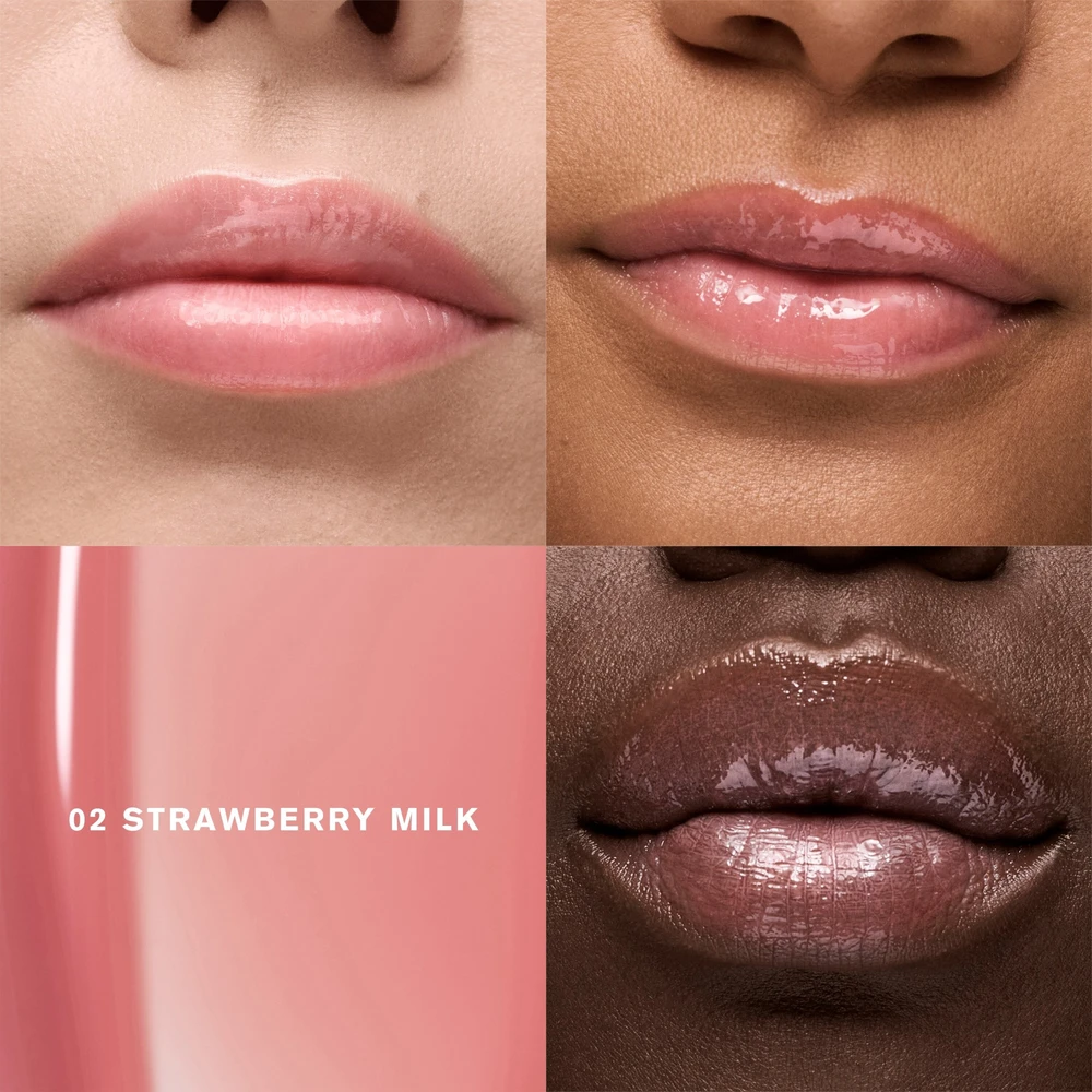 Estée Lauder Glossy Pout Aceite De Labios 02-Strawberry Milk, 6 ml