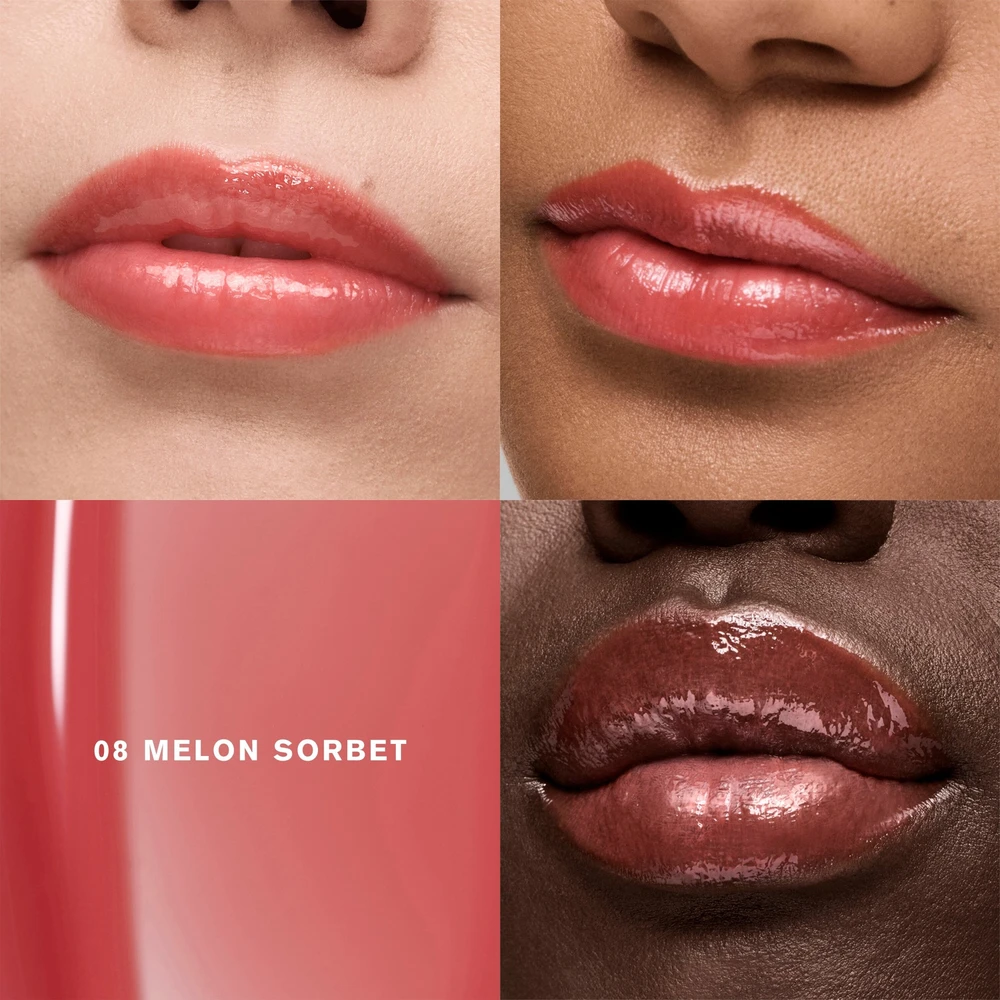 Estée Lauder Glossy Pout Aceite De Labios 08-Melon Sorbet, 6 ml