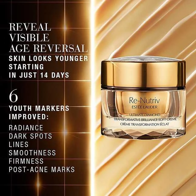 Estée Lauder Re-Nutriv Ultimate Diamond Transform Brilliance Soft Creme Day kreminis