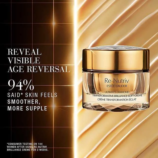 Estée Lauder Re-Nutriv Ultimate Diamond Transform Brilliance Soft Creme Day kreminis