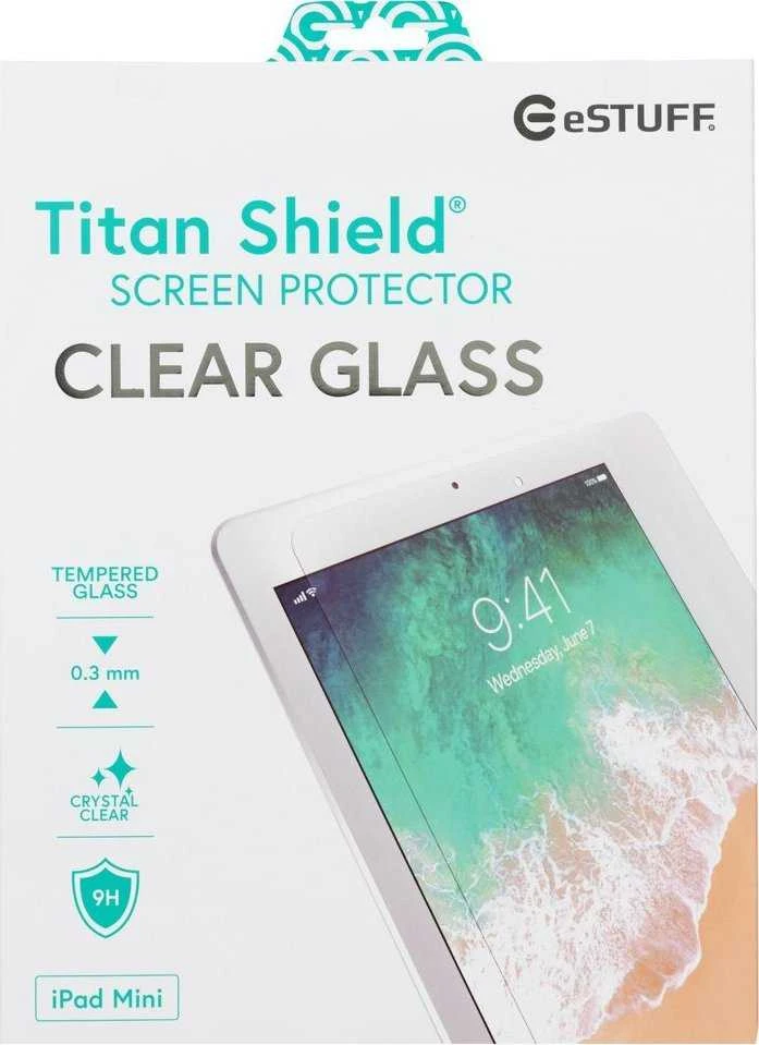 eStuff Apsauginis stiklas TitanShield hartowane do iPad Mini 6