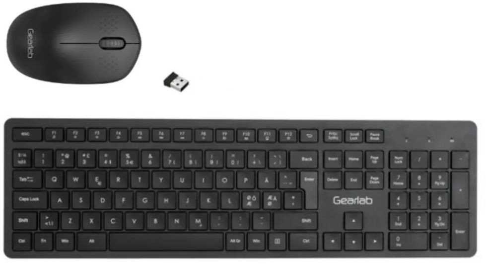 Klaviatūra eStuff G250 Wireless Nordic (G250 Wireless Nordic Klaviatūra)